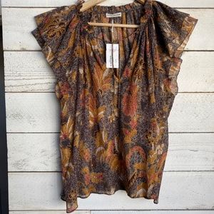 Ulla Johnson IDA top ~ Amber